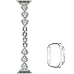 CHENSONG Часы Strap Apple Compatibility Metal 142mm, Silver - фото