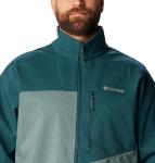 Columbia мужская куртка Cruiser Valley Softshell, Metal, Night Wave - фото 7