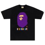 Футболка BAPE Colors By Bathing Ape Tee, Black - фото
