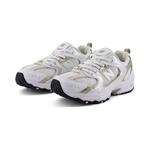 Кроссовки 530 Mesh New Balance, бело-желтые - фото 3