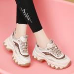 Кроссовки Golden Silk Rabbit Chunky Sneakers Women's Low-top, бежевый/черный - фото 7