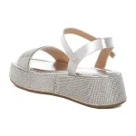 Женские сандалии на платформе London Rag, серебряный - фото 3