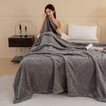 Boyang Плед флисовый 50х70 см, серый - фото 6