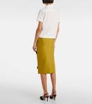 Хлопковая рубашка с логотипом Shushu/Tong, White - фото 3