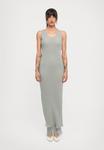 Платье REMAIN SLIP DRESS, Mirage Gray/Light Green - фото
