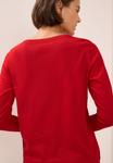 Топ Cecil BASIC LANGARM, Rot/Red - фото 3