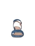 Босоножки на высоком каблуке MANFIELD Strap Sandals, синий - фото 3