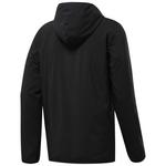 Куртка Reebok Training Essentials Hoodie, черный - фото 2
