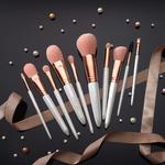 Набор из 10 кистей цвета розового золота Eigshow Vegan Series, Eigshow Beauty - фото 7