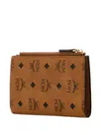 Кошелек с логотипом Mcm, коричневый - фото 3