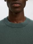 Свитер SELECTED SLHTRAY, темно-зеленый - фото 6