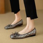 Повседневные туфли на каблуке 1 см Echo&yolo, серебристый - фото 6