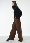 Брюки Leem PANEL DETAIL WIDE-LEG, Brown - фото 4