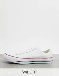 Белые кроссовки Converse Chuck Taylor All Star Ox Wide Fit - фото