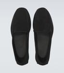 Городские замшевые лоферы Saman Amel, черный - фото 4