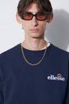 Толстовка Эллесс Ellesse, темно-синий - фото 5