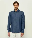 Рубашка regular fit Eleventy, темно-синий - фото