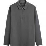 Мужская рубашка ZARA, серый - фото