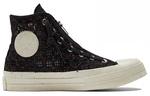 Кеды Converse Chuck Taylor All Star 70 Hi Speckled Black Crochet Women's - фото 2