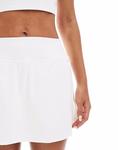 Юбка-шорты Agon Mini белого цвета - фото 4