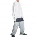 Толстовка унисекс Balenciaga, белый - фото 9