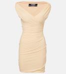 Мини-платье Рита с рюшами Jacquemus, Light Beige - фото