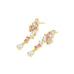 DESIGN CIRCLES Серьги из серебра 925 пробы для женщин - фото 5