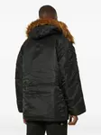 Куртка с капюшоном Alpha Industries, черный - фото 3