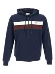 Толстовка на молнии Lacoste, синий - фото