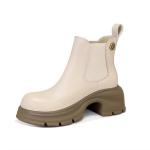 Ботинки Челси женские Jessica Sophia, бежевый - фото 3
