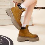 Ботинки женские Dickies British Style Classic And Versatile, коричневый - фото 12