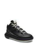 Кожаные кроссовки Emporio Armani, черный - фото