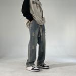 Джинсы унисекс Jcui, синий - фото 61