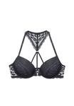 Бюстгальтер LASCANA FRONT CLOSURE, Black - фото 3