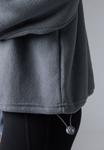 Джемпер Even&Odd active HIGH NECK FLEECE WITH ZIP AND ADJUSTABLE DRAWSTRING WAIST, 103 - Dark Grey/Dark Grey - фото 5