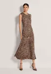 Платье макси Madeleine, Beige Black Multicolour - фото