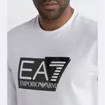 Толстовка обычного кроя Ea7, белый - фото 4