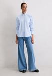 Блуза Marc O'Polo Button-down blouse, Multi Sunny Sea/Blue - фото 2