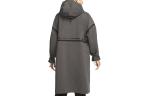 Пальто женское серое Nike - фото 2
