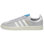 Кроссовки Adidas Originals Campus Skateboarding Unisex B37846, светло-серый/белый - фото