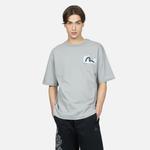 Футболка унисекс светло-серая Evisu, серый - фото 3