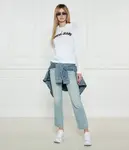 Толстовка колледжа Regular fit Guess Jeans, белый - фото 2