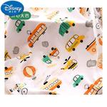 Disney Одеяло 140х200 см, белое, с рисунком Happy Bus, хлопок - фото