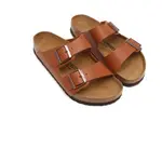 Кожаные тапочки «Аризона» Birkenstock, коричневый - фото 2