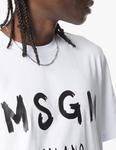 Футболка с логотипом MSGM, белый - фото 4