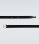 Кожаный ремень Saint Laurent, черный - фото 4