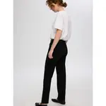 Джинсы Selected Alice Straight Fit, черный - фото 6