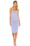 Платье миди Michael Costello x REVOLVE India, цвет Periwinkle - фото