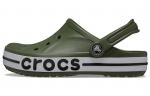 Сабо Crocs унисекс, зеленый - фото