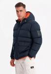 Куртка Ombre JACKET WITH DOUBLE HOOD, Navy/Dark Blue - фото 4